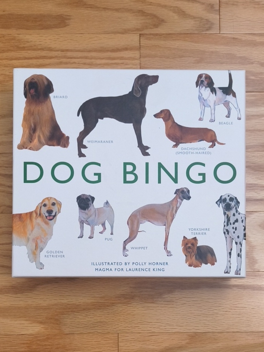 Laurence King Dog Bingo Game Ages 6+ EUC